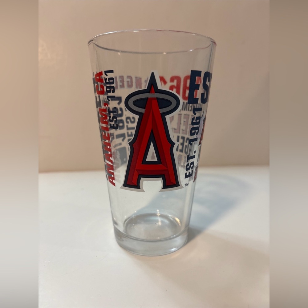 Anaheim Angels Logo Pint Glass
